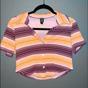 Wild fable Large corset crop top